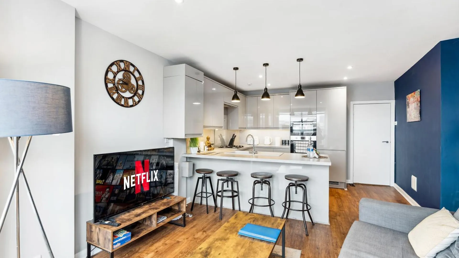 'Bright Gem By The Sea' Premium Central 2 Bedroom Flat Brighton Apartman